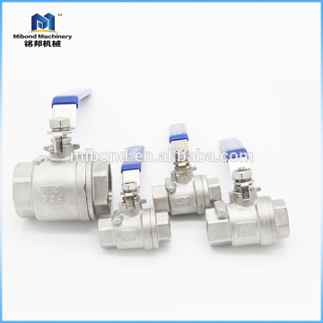 2-PC Sanitary Food grade Stainless Steel ball valve